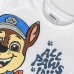 T-Shirt met Korte Mouwen voor kinderen The Paw Patrol Wit