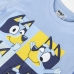 T-Shirt met Korte Mouwen voor kinderen Bluey Licht Blauw