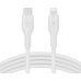 Câble USB-C vers Lightning Belkin CAA009BT1MWH 1 m Blanc
