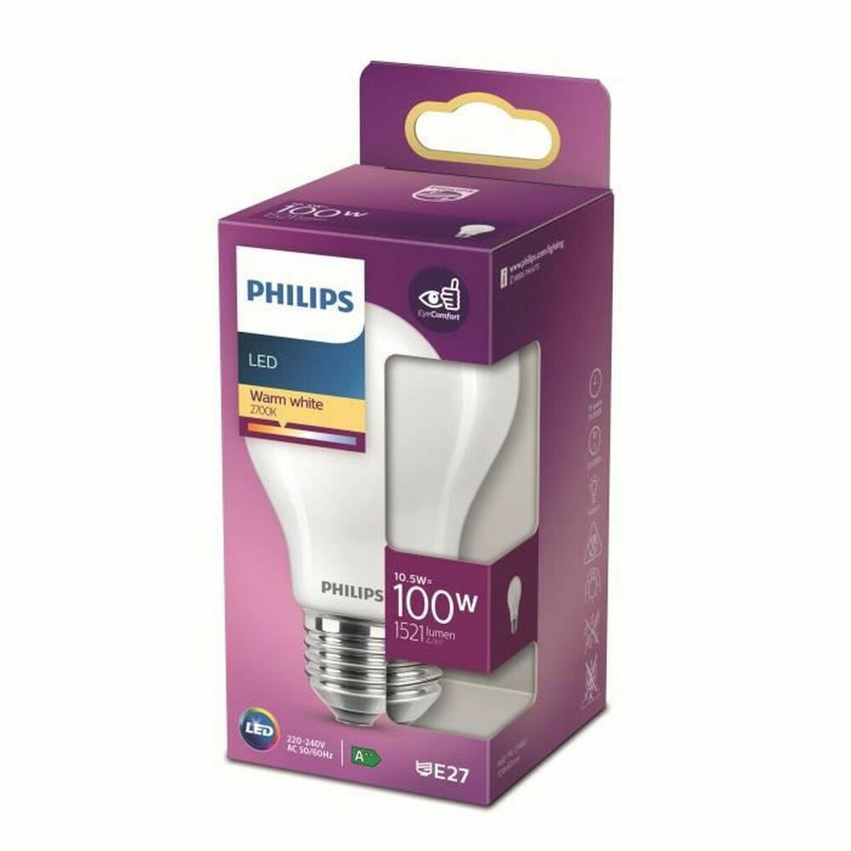 LED Spuldze Philips 100 W E27