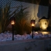 Набор солнечных садовых факелов Lumi Garden Maity Sun Mini Чёрный Пластик 70 cm (2 штук)