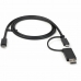 Kabel USB C Startech USBCCADP             Černý