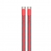 Cable USB DCU Rojo 1 m