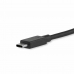 USB C DisplayPort Adapter Startech CDP2DPMM1MB Fekete 1 m