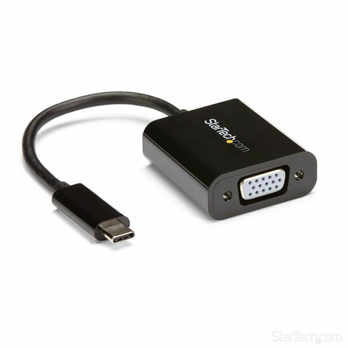 USB C til VGA-adapter Startech CDP2VGA Sort