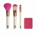 Sminkborstar, set Urban Beauty United Face On Kit Brochas Maquillaje Lote 4 antal 4 Delar
