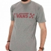 T-shirt med kortärm Herr Vans Drop V Che Mörkgrå