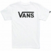 Barn T-shirt med kortärm Vans Drop V White Vit