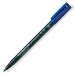Постоянный маркер Staedtler Lumocolor 317-3 M Синий (10 штук)