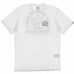 Unisex Short Sleeve T-Shirt Vans Palm-B White