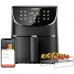 õhufritüüri Cosori Smart Chef Edition Must 1700 W 5,5 L