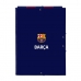 Folder F.C. Barcelona Red Navy Blue A4
