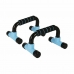 Поддержка для отжиманий LongFit Sport Синий Чёрный (3 штук)