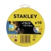 Brúsny kotúč Stanley (10 kusov)