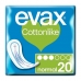 Normal sanitary pads without wings Evax Cottonlike (20 uds) 20 Units