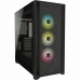 ATX Semi-tårn kasse Corsair iCUE 5000X RGB Sort