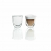 Set van 2 koffiekopjes De'Longhi 5513214601 Transparant 2 Onderdelen