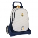 Školní taška na kolečkách Real Madrid C.F. Bílý 32 x 16 x 44 cm