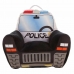 Detské kreslo Policajné auto 52 x 48 x 51 cm Čierna Akryl (52 x 48 x 51 cm)