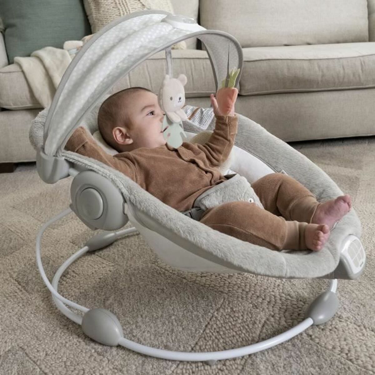 Hamaca para Bebé Ingenuity Gris