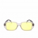 Unisex sluneční brýle Retrosuperfuture Limone Wagwan Haze Ø 52 mm Transparentní