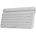 Tastatur A4 Tech A4TKLA47187 QWERTY Hvid