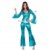 Kostým pre dospelých Disco Modrá