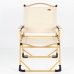 Cadeira Dobrável para Campismo Aktive Sabana Terra 47 x 77 x 51 cm (2 Unidades)