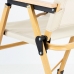 Πτυσσόμενη καρέκλα για κάμπινγκ Aktive Sabana Γη 47 x 77 x 51 cm (x2)