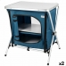 Camping wardrobe Aktive Foldable Blue 2 Units 60 x 67 x 44 cm