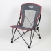 Foldable Camping Chair Aktive Grey 59 x 97 x 68 cm (2 Units)