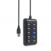 USB rozbočovač GEMBIRD UHB-U2P10P-01