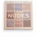 Luomiväripaletti Revolution Make Up Ultimate Nudes Kirkas 8,1 g