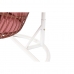 Висящ градински фотьойл DKD Home Decor Бял теракота Алуминий Стомана синтетичен ратан 94 x 100 x 196 cm