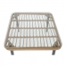 Kanapa ogrodowa DKD Home Decor 128 x 75 x 72 cm Metal rattan syntetyczny