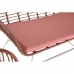 Tafelset met 3 fauteuils DKD Home Decor 124 x 74 x 84 cm Metaal Synthetische rotan