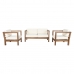 Table Set with 3 Armchairs DKD Home Decor 130 x 69 x 65 cm