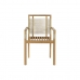 Komplet stola i 4 stolice DKD Home Decor 90 x 90 x 75 cm 100 x 100 x 76 cm
