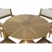 Ensemble Table + 4 Chaises DKD Home Decor 100 x 100 x 75 cm