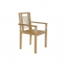 Stôl so 4 stoličkami DKD Home Decor 90 x 90 x 75 cm 100 x 100 x 76 cm