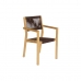 Komplet stola i 4 stolice DKD Home Decor 90 x 90 x 75 cm