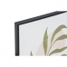Pintura DKD Home Decor Folha de planta (40 x 2,8 x 60 cm)