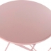Asztal Készlet 2 Székkel DKD Home Decor MB-177410 Rózsaszín 60 x 60 x 75 cm (3 pcs)