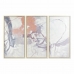 3 maali komplekt DKD Home Decor 180 x 4 x 120 cm Abstraktne Linna
