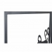 Decorațiune de Perete DKD Home Decor 3 Piese Negru Copac Metal (105 x 1,3 x 91 cm)