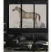 Malba DKD Home Decor Kůň (180 x 4 x 120 cm)