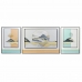Set di 3 quadri DKD Home Decor Montagna Moderno (200 x 3 x 70 cm)
