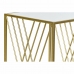 Conjunto de 3 mesas pequenas DKD Home Decor Dourado 40 x 40 x 70 cm