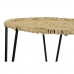 Zestaw 3 stołów DKD Home Decor Brązowy Czarny Naturalny 62 x 62 x 40 cm 62 x 62 x 40,5 cm
