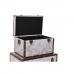 Set of Chests DKD Home Decor Canvas MDF Tropical (59,5 x 34 x 34 cm)